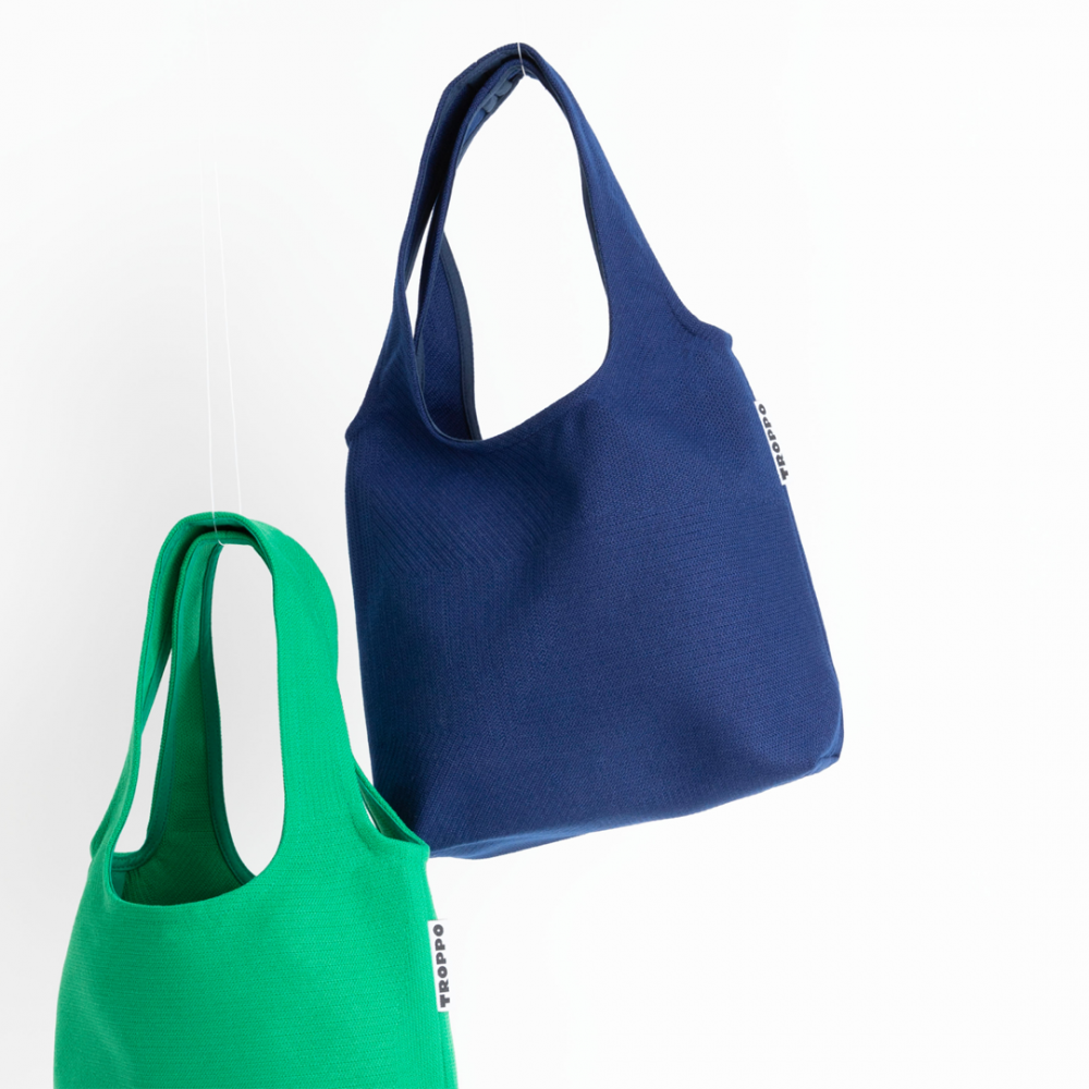Famiglia Bag Navy Mini and Green Mini