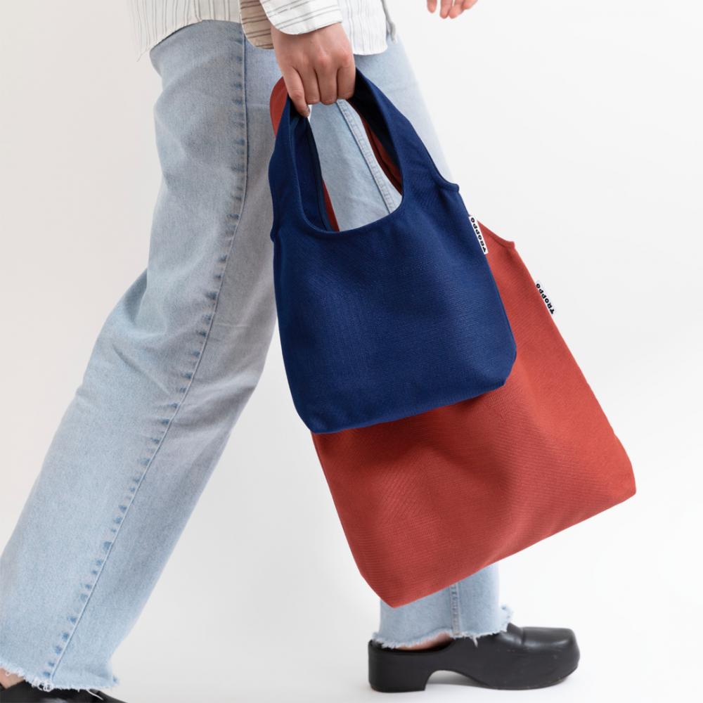 Famiglia Bag Navy Mini and Terra Big