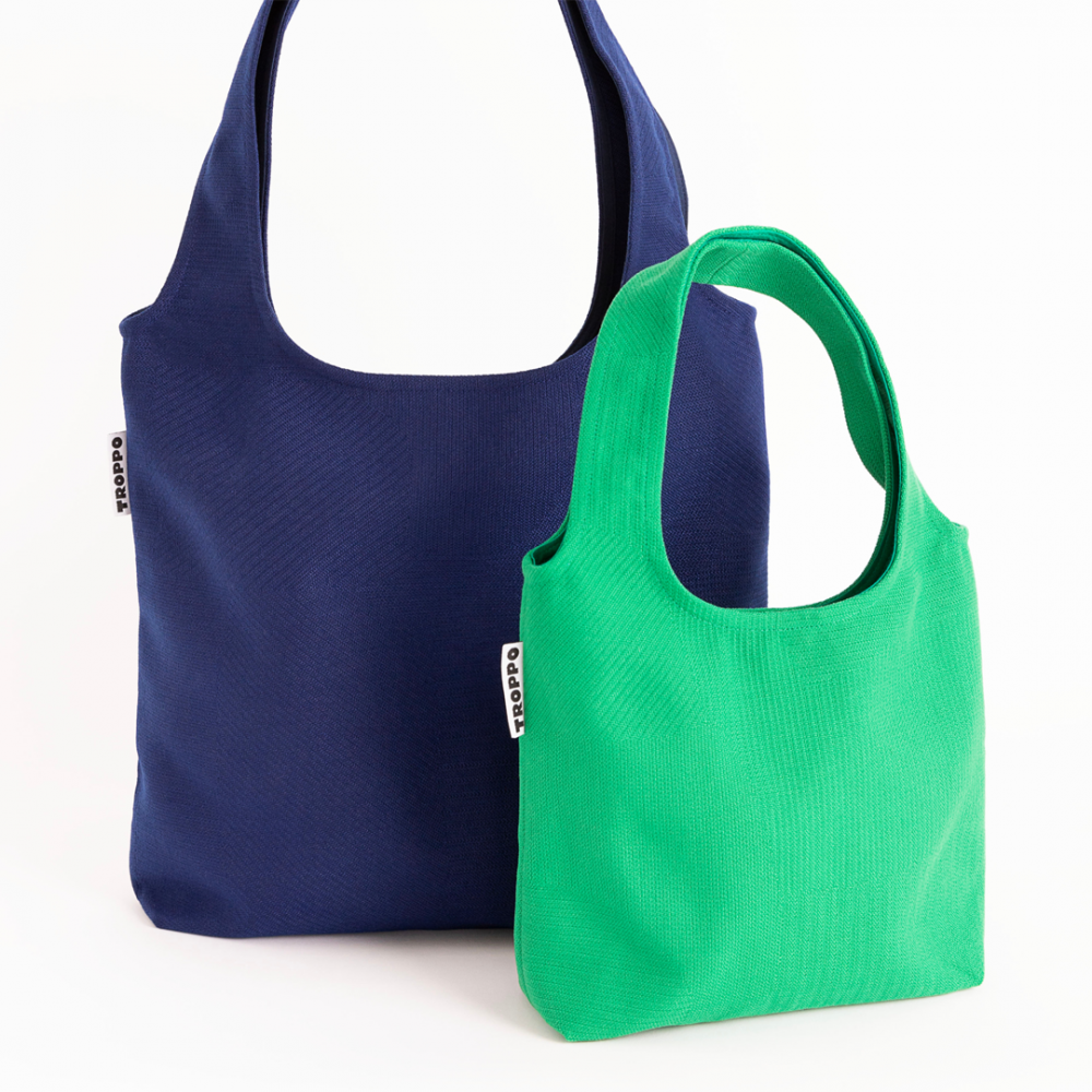 Famiglia Bag Green Mini and Navy Big