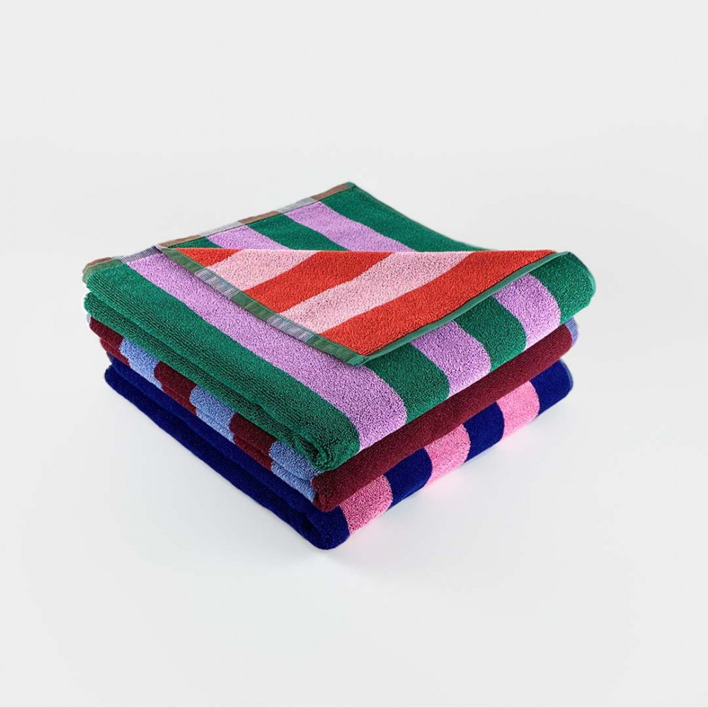 Multi coloured bath online towels